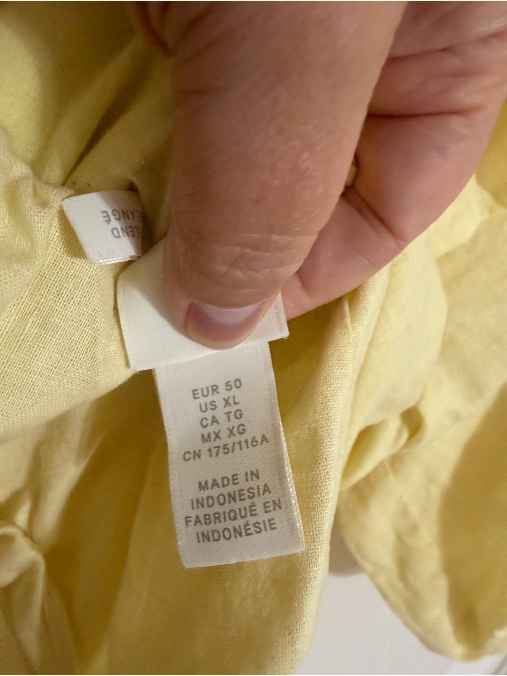 Yellow Ruffle Off-Shoulder Mini Dress - Picture 4 of 6